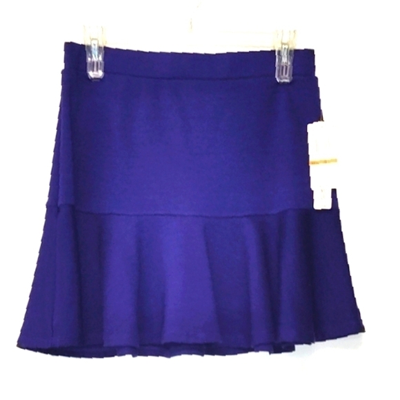 Sequin Heart women's skirt mini navy blue flare Size: S - Picture 1 of 6